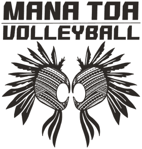 Mana Toa Volleyball banner logo